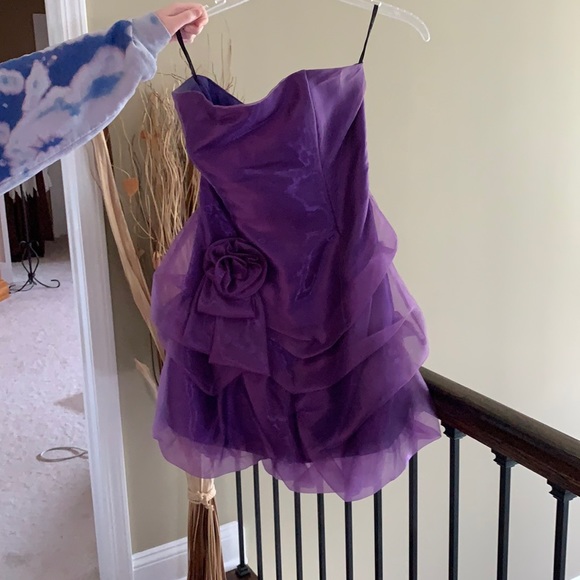 Purple Party Dress - Picture 1 of 3